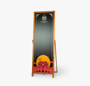 caballete pizarra