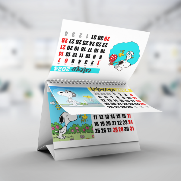calendario sobremesa