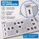 Cartones de bingo impresos en cartulina 170 g
